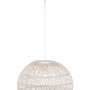 Polokoule - NV 9586431 Závěsné svítidlo MELODY přírodní ratan černý kabel E27 1x12W IP20 bez žárovky - NOVA LUCE - foto 4