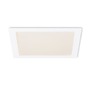 Hranatá - RED R10332 SLENDER čtvercová zápustná bílá 230V/350mA LED 18W 3000K - RED - DESIGN RENDL - foto 4