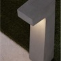 Sloupková - NV 9540212 Venkovní sloupkové svítidlo ARAN šedý beton skleněný difuzor LED 5W 3000K 120-230V IP65 - NOVA LUCE - foto 4