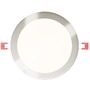 Kruhová - RED R12124 SLENDER R 22 zápustná matný nikl 230V LED 18W 3000K - RED - DESIGN RENDL - foto 4