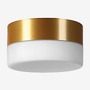 Kruhová - LU BS34.K1.N34.71 Stropní a nástěnné svítidlo NOMIA 36W LED 3000K sklo zlatá opál BS34.K1.N34.71 - LUCIS - foto 4