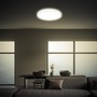 Kruhová - BRILO 7515416 Tava LED stropní svítidlo, ploché, přímé a nepřímé osvětlení, 1900 lm, 16 W, bílé, kruhové 24 cm - BRILO - foto 4