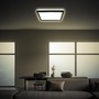 Hranatá - BRILO 7516415 Tava LED stropní svítidlo, ploché, přímé a nepřímé osvětlení, 1900 lm, 16 W, černá, 24x24 cm - BRILO - foto 4