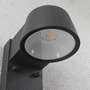 Nástěnná - P 94714 LED venkovní nástěnné svítidlo Smart Home Zigbee Capea pohybové čidlo neláká hmyz IP44 96x153mm CCT 6W 230V 98° antracit - PAULMANN - foto 4