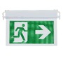 LED nouzové osvětlení - LED zapuštěné pevné nouzové výstupné světlo 3 hodiny trvání s PVC legendou - foto 4