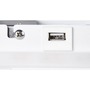Bodová - LA 1003458 SOMNILA SPOT vnitřní nástěnné svítidlo LED 3000K, bílá, verze vpravo vč. USB přípojky - BIG WHITE (SLV) - foto 4