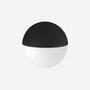 Koule - LU ZT.L1.S115.61M DALI2 Závěsné svítidlo SEMILUNA 4,9W LED 3000K sklo černá opál DALI ZT.L1.S115.61L - LUCIS - foto 4