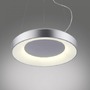 Kruhová - LD 17075-21 KETO ANIKA LED závěsné svítidlo stříbrné ovládané přes aplikaci Tuya stmívatelné RGB+CCT RGB+2700-5000K - LEUCHTEN DIREKT / JUST LIGHT - foto 4