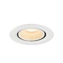 Kruhová - LA 1010042 NUMINOS® GIMBLE XS Stropní vestavné svítidlo, 2700 K, 55°, IP20, kulaté, bílé - BIG WHITE (SLV) - foto 4