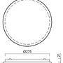 Nouzová - OS SAG67244 SAGITA 1 stropní/nástěnné plastové svítidlo bílá IP54 3000 K 19W LED HF nouzové kombinované 3 h (původní kód OS 67244) - OSMONT - foto 4