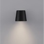 Nástěnná - NV 9136182 Venkovní nástěnné svítidlo OVI černý hliník skleněný difuzor GU10 1x7W 220-240V IP54 bez žárovky světlo dolů - NOVA LUCE - foto 4