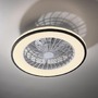 Kruhová - LD 14447-18 LED stropní ventilátor CCT RGB změna barev dálkový ovladač, RGB/2700-6500K - JUST LIGHT - foto 4