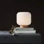 Stolní lampy dekorační - NOR 48915001 Stolní lampa Milford 40W E27 dřevo opál - NORDLUX - foto 4