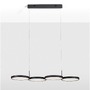 Podélná - NV 9248117 Závěsné svítidlo MAGNUS černý hliník a akryl LED 41W 230V 3000K IP20 stmívatelné - NOVA LUCE - foto 4