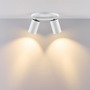 Bodová - IMPR 348272 Deko-Light stropní přisazené svítidlo Can Tilt kulaté základna, 2x 7,5 W GU10, bílá - foto 4