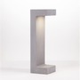 Sloupková - NV 9540213 Venkovní sloupkové svítidlo ARAN šedý beton skleněný difuzor LED 8W 3000K 120-230V IP65 - NOVA LUCE - foto 4