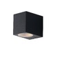 Nástěnná - FAN I-QUBO-AP1 ANT Venkovní nástěnné svítidlo Qubo antracitové, 1xGU10, IP54, 9,3 x 8 x 6,7 cm - FANEUROPE - foto 4