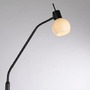 Stojací lampy - LD 12157-18 LED stojací svítidlo černé, vypínač, flexibilní nastavitelné, do obývacího pokoje 3000K - JUST LIGHT - foto 4