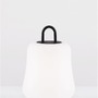 Na baterie - NV 9002877 Venkovní stolní lampa JIGRA černý hliník a akryl LED 2W 3000K 3,7V 339st. IP54 vypínač na těle / USB kabel - NOVA LUCE - foto 4