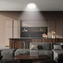 Kruhová - BRILO 3046012 Lana stropní svítidlo pr.28 cm - 15W, 1500lm, LED, přímé a nepřímé osvětlení, neutrální bílá, písková hnědá - BRILO - foto 4