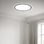 Kruhová - BRILO 3428015 Ultraploché svítidlo LED panel, pr.48 cm, LED, 30 W, 3500 lm, černá (starý kód: BRILO 3428-015) - BRILO - foto 4