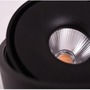 Downlight - AZZ AZ3468 LED Stropní přisazené svítidlo Azzardo Boston Tube black AZ3468 10W 810lm 3000K IP20 8,2cm černé stmívatelné - AZZARDO - foto 4