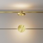 Lištové Magnetic Maytoni Flarity - M TR152-1-7W2.7K-BS-DE Svítidlo pro kolejnicový systém Plato 2700K 7W teplá bílá 250lm mosaz hliník Flarity - MAYTONI - foto 4
