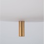 Koule - NV 9624064 Závěsné svítidlo LATO opálové sklo antický mosazný kov černý kabel E14 1x5W 230V IP20 bez žárovky - NOVA LUCE - foto 4