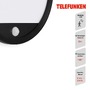 Nástěnná - TF 313705TF TELEFUNKEN LED venkovní svítidlo pr. 28 cm 15W 2000lm černá - BRILONER - foto 4