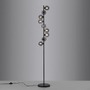 Stojací lampy - LD 14506-18 Kolekce Schöner Wohnen LED stojací svítidlo Dubai černá 9-ramenné, 3000K - JUST LIGHT - foto 4