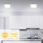 Hranatá - BRI 7142-014 LED stropní svítidlo, 30 cm, 21 W, matný chrom - BRILONER - foto 4