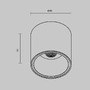 Downlight - M C064CL-L12W4K-D Stropní svítidlo Alfa LED C064CL-L12W4K-D - MAYTONI - foto 4