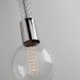 Subtilní - HVLG H256701-PN-CE Závěsné svítidlo PIPPIN ocel nikl E27 1x40W - HUDSON VALLEY (Mitzi) - foto 4