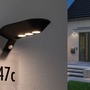 Nástěnná - P 94250 Venkovní solární nástěnné svítidlo Soley 3000K antracit pohybové čidlo - PAULMANN - foto 4