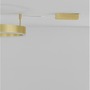 Kruhová - NV 9063600 Stropní svítidlo MOTIF LED stropní svítidlo mosazný hliník 3000K IP20 40W 220-240V stmívatelné - NOVA LUCE - foto 4