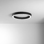 Kruhová - FAN LED-DEMOS-PL80-NER Stropní LED svítidlo DEMOS černá, 80 W, 10990 lm, CCT, 80 x 8,5 cm - FANEUROPE - foto 4