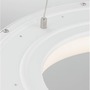 Kruhová - NV 9453430 Závěsné svítidlo RANDO THIN bílý hliník a akryl LED 30W 230V 3000K IP20 stmívatelné - NOVA LUCE - foto 4