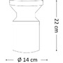 Sloupková - ILUX 158891 Venkovní sloupkové svítidlo Ideal Lux Torre PT1 Small antracite 158891 šedé 22cm IP44 - IDEALLUX - foto 4