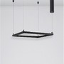 Dekorativní - NV 9990736 Závěsné svítidlo ETERNA černý hliník a akryl LED 30W 230V 3000K IP20 stmívatelné - NOVA LUCE - foto 4