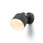 Bodová - RED R13902 CELEIA přisazená matná černá česaná měď 230V E27 40W - RED - DESIGN RENDL - foto 4