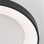 Kruhová - NV 9353853 Stropní svítidlo RANDO THIN černý hliník a akryl LED 50W 230V 3000K IP20 stmívatelné - NOVA LUCE - foto 4