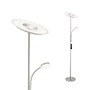 Stojací lampy - BRILO 1340-022 LED nepřímé osvětlení se čtecí lampou, noční světlo, časovač, vypínač, stmívatelné - BRILO - foto 4