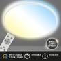 Kruhová - BRILO 3728-016 Ultraploché CCT svítidlo LED panel, pr.48 cm, LED, 31 W, 3500 lm, bílé - BRILO - foto 4