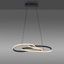 Dekorativní - PN 2764-18 LED závěsné svítidlo TWIST, černá, nastavitelná výška, paměťová funkce, SimplyDim, 2700K - PAUL NEUHAUS - foto 4