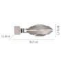 Nepřímé osvětlení - PN 9052-18 LED stropní svítidlo PURE Oculis, metalická šedá, stmívatelné, otočné a nastavitelné 2700K - PAUL NEUHAUS - foto 4
