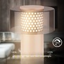 Stolní lampy dekorační - BRILO 7669011 Gila stolní lampa - 2,6W, 200lm, bezdrátová, LED, IP44, dotykový vypínač, stmívatelná, antracit/béžová - BRILO - foto 4
