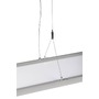 Podélná - LA 1006345 WORKLIGHT PD závěsné svítidlo stříbrné 57 W 5000 lm 4000 K CRI80 80° DALI - BIG WHITE (SLV) - foto 4
