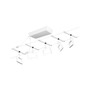 Sady - P 94483 LED lankový systém Frame základní sada 5x4,8W 3000K 230/12V bílá mat/chrom - PAULMANN - foto 4
