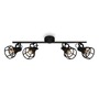 Bodová - BRILO 2669-045 Bodové svítidlo 70,5 cm 4x E14 25W černá - BRILO - foto 4