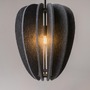 Dekorativní - M MOD398PL-01GR Závěsné svítidlo Cambio E27 60W černá/šedá hliník - MAYTONI - foto 4